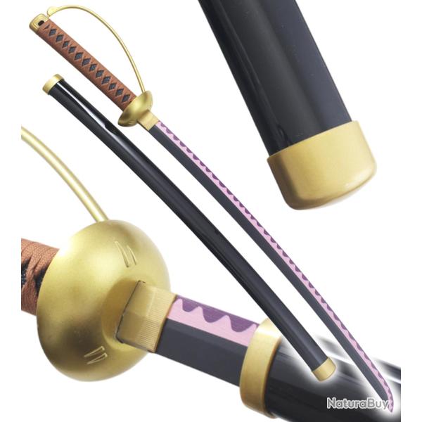 One Piece Epee O-Kiku Epee en Bois Sabre Pirate Sabre Gold Roger Repliksword