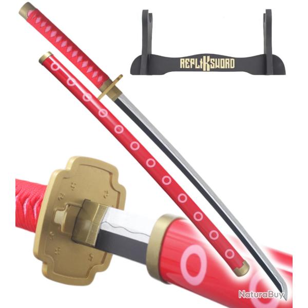One Piece Katana en Bois Ozuki Toki Epee Decoration Sabre Cosplay Repliksword