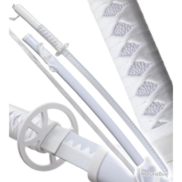 Bleach Katana en Bois Katana Rukia Kuchiki Epee Sabre Zanpakuto Cosplay Repliksword
