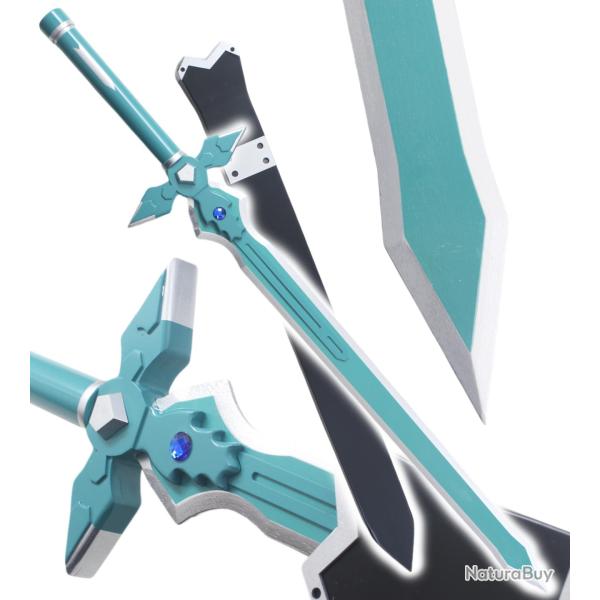 Sword Art Online Epee Repulser en Bois Sabre Kirito Epee + Fourreau Repliksword