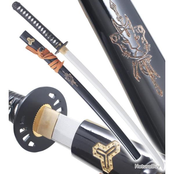 Kill Bill Katana en Bois Katana La Mariee Sabre Beatrix Kido Epee - Lame en Bois Repliksword