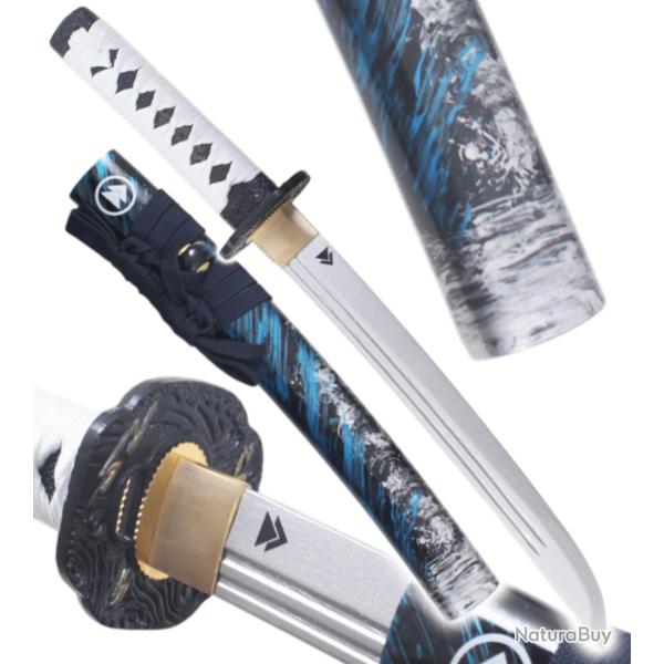 Ghost of Tsushima Tanto en Bois Katana Jin Sakai Sabre Epee Replique Bois Couteau Repliksword