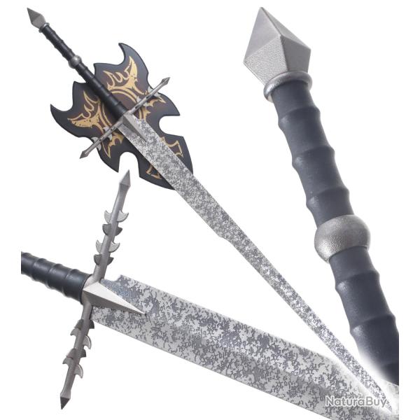 Le Seigneur des Anneaux Epee Nazgul Sabre Acier Replique Epee des Nazguls Epee Cavalier Noir Repliks