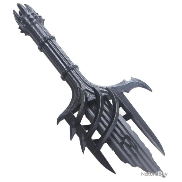 Les Anneaux de Pouvoir Epee Brisee Sauron Epee Noire + Fourreau Repliksword