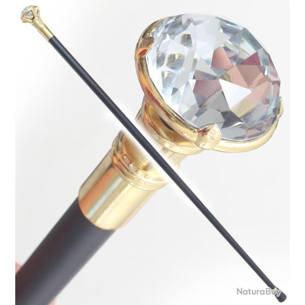 Canne de Marche Diamant Dore Canne Epee Gentlemen Repliksword