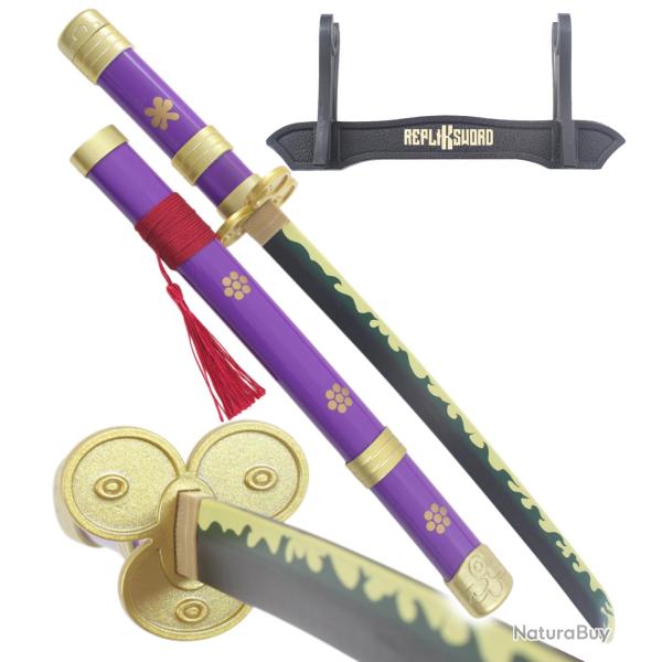 One Piece Mini Katana Enma Epee en Bois Sabre - 45cm Repliksword