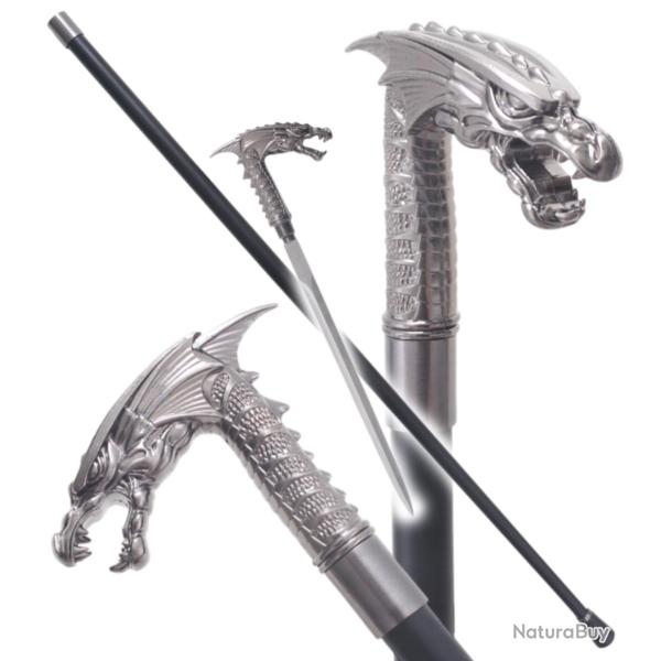 Canne Epee Dragon Fury Canne de Marche Repliksword