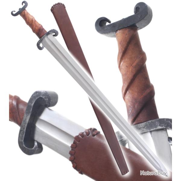 Epee Viking Lame Acier + Fourreau Repliksword