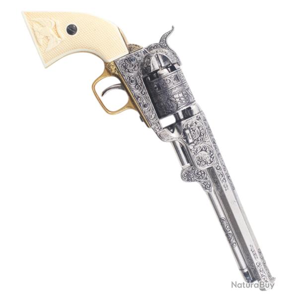 Revolver Denix Marine USA 1851 - Pistolet Decoration Revolver Factice - 1040/B Repliksword