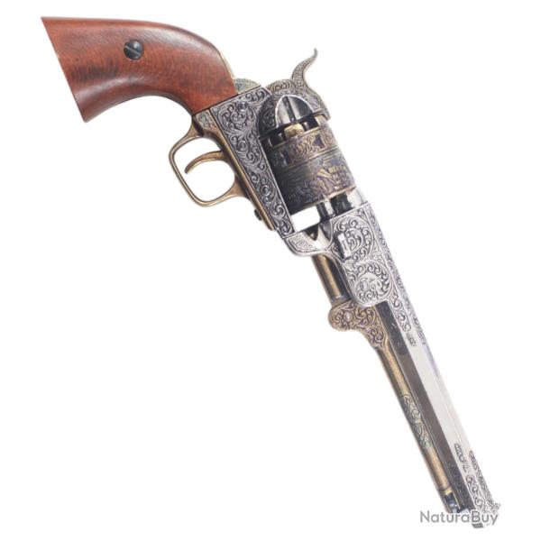 Revolver Denix Marine USA 1851 - Pistolet Decoration Revolver Factice - 1040/L Repliksword