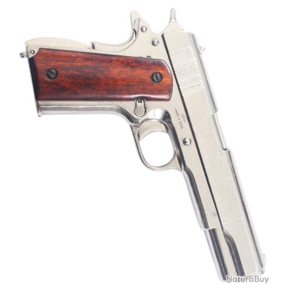 Pistolet Denix Argent Pistolet Decoration Revolver Factice - 1227/NQ Repliksword