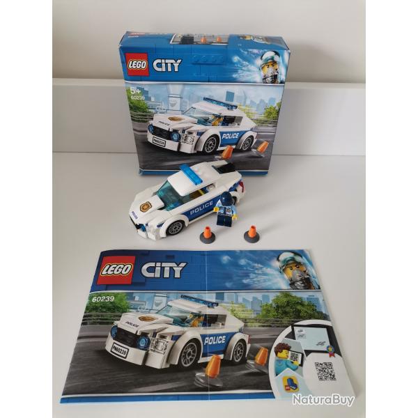 Lego City La voiture de patrouille de la police rfrence 60239