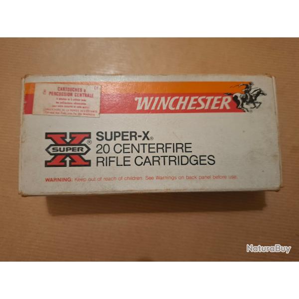 11 balles cal .225 Winchester