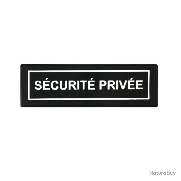 Bandeau S�CU-ONE 30 x 9,5 cm S�CURIT� PRIV�E blanc r�tro-r�fl�chissant