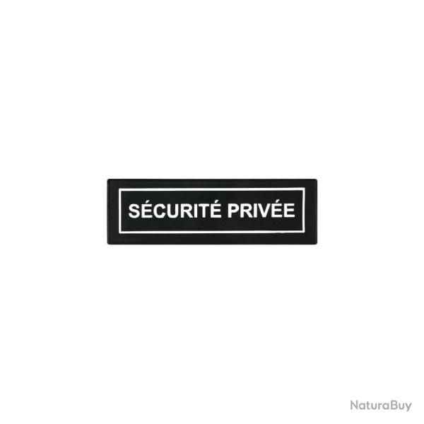 Bandeau S�CU-ONE 13 x 5 cm S�CURIT� PRIV�E blanc r�tro-r�fl�chissant