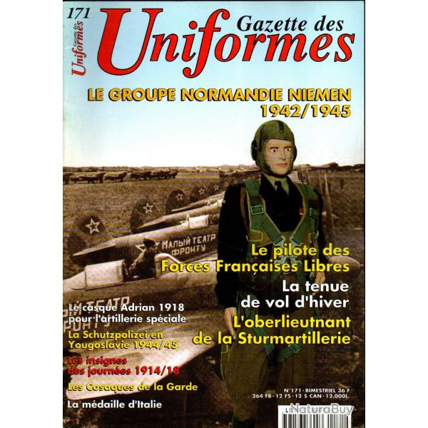 gazette des uniformes 171, m�daille d'italie, cosaques part 2, journ�es 14-18, artillerie sp�ciale