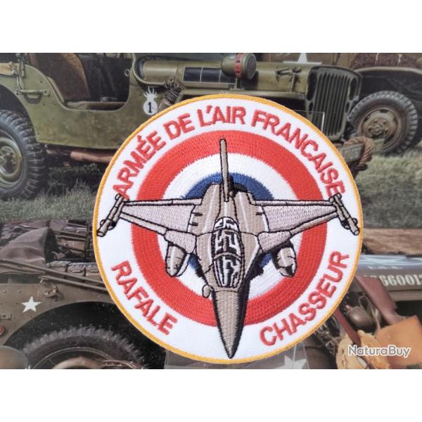 Arm�e de L'Air Chasseur Rafale - 90 mm � coudre ou � thermocoller 4a.