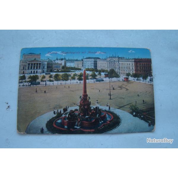 WW1 CARTE PRISONNIER GUERRE 1916 - LEIPZIG