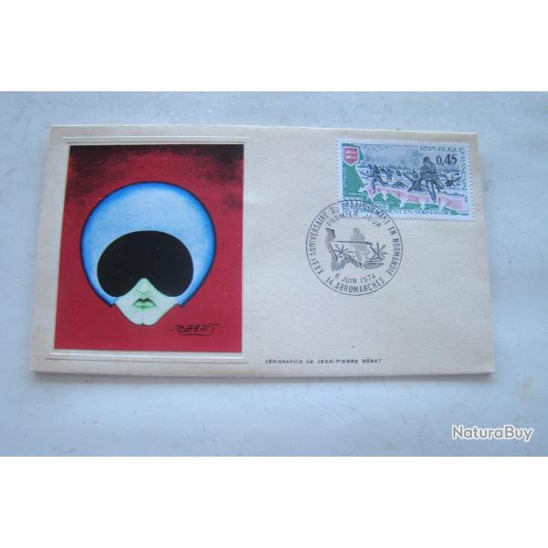 WW2 - 30� ANNIVERSAIRE DEBARQUEMENT - ARROMANCHES 8 JUIN 1974