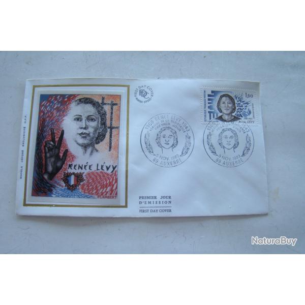 RESISTANCE RENEE LEVY - 1� JOUR AUXERRE 5 NOVEMBRE 1983