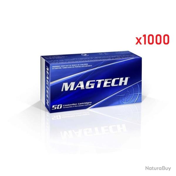 1000 munitions Magtech 9mm 124GR FMJ