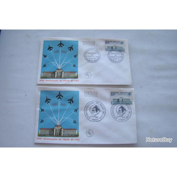 ARMEE AIR 30� ANNIVERSAIRE ECOLE AIR - 2 x 1� JOUR PARIS + SALON 6 NOVEMBRE 1965