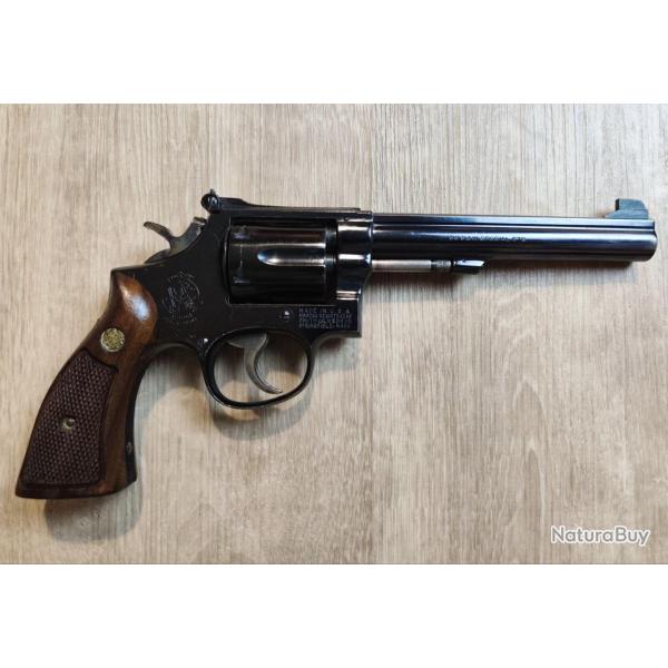 Revolver SMITH & WESSON mod. 14-3 - Calibre .38 Sp�cial - 6" (Occasion, r�vis�/test�)