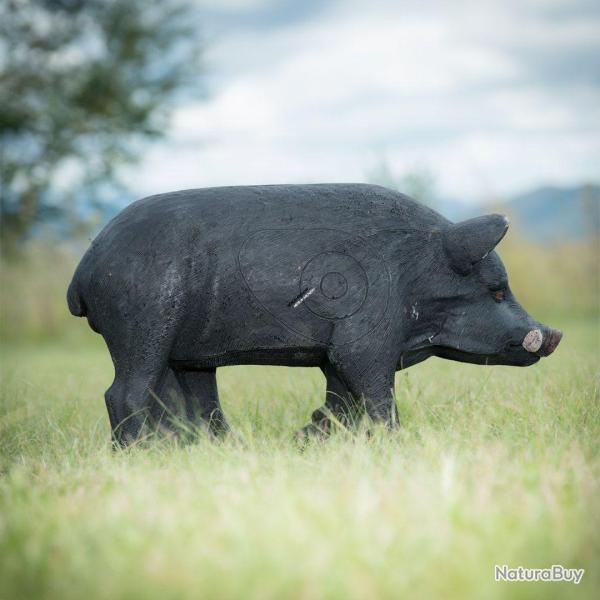 Cible 3D Wildcrete Feral Pig - Noir