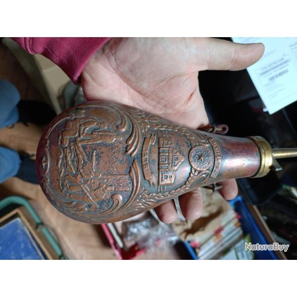 Poire a poudre " liberty of death". Vide