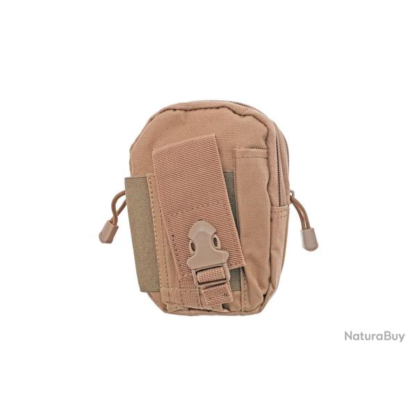 Pochette Tactique MOLLE Tan