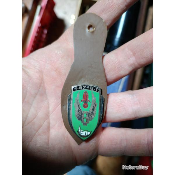 Insigne 587� BT BATAILLON du TRAIN Tablat AFN ALGERIE