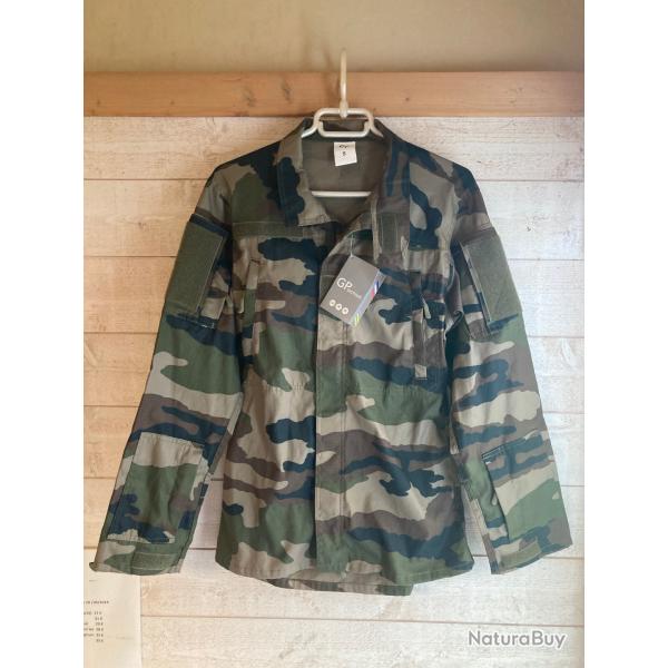 Veste Treillis F3 GP Tactique. Taille S (80XC). Neuf.