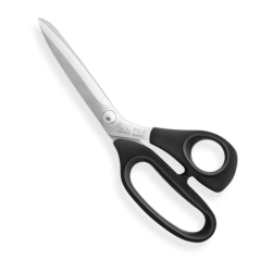 KAI N5210 - Ciseaux tailleur 21 cm en acier inox. | Coupe tissus, cuir, papier - Lame lisse