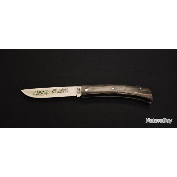Le Mineur par Le Fidle - Couteau Pliant en bne du Laos Rf. MINEBL