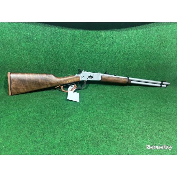 Carabine Hugtek LVR44 cal 44 mag White chrome