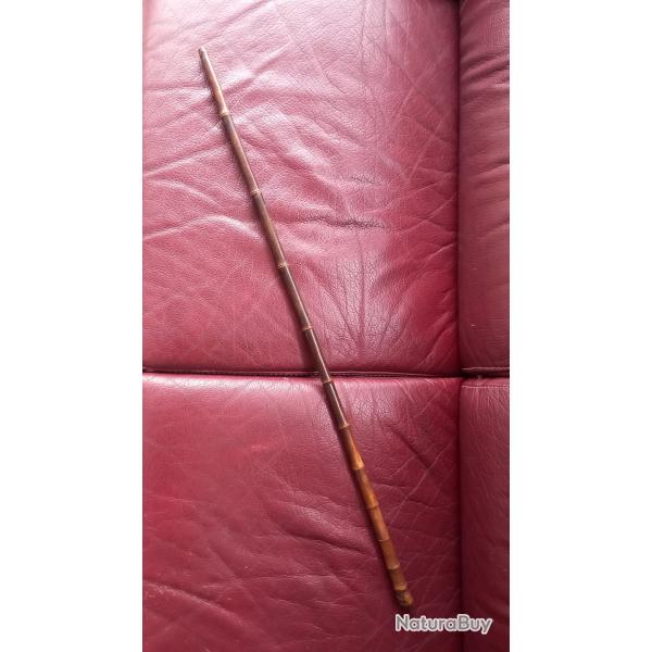 Ancienne canne de d�fense en bambou dite "canne �p�e"