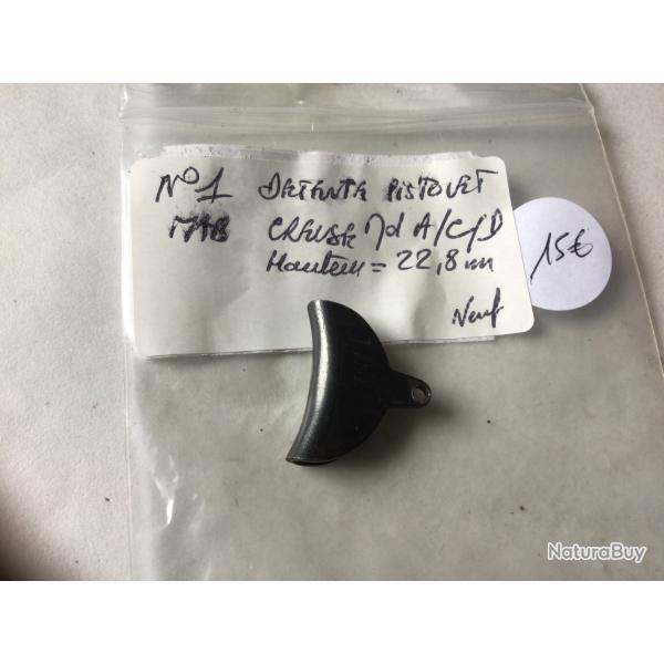 VENDU PAR LE-CUIRASSIER N� 1 DETENTE CREUSE  DE PISTOLET MAB