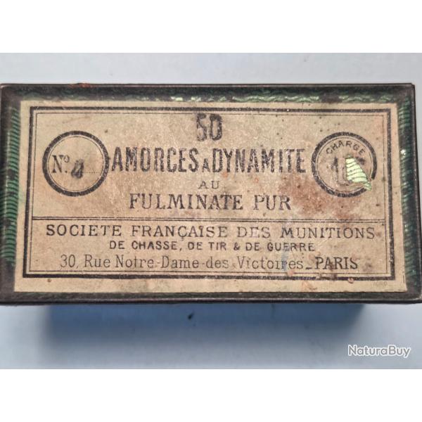 pour Amorces � Dinamite No 4 /1Gr Par SFM Paris