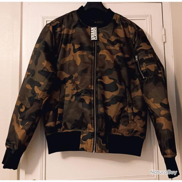 Bomber Camouflage XL Neuf Urban Classics