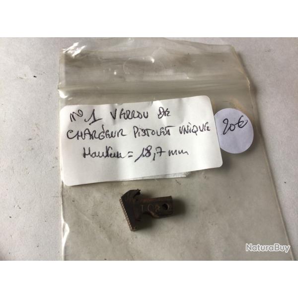 VENDU PAR LE-CUIRASSIER  N1 VERROU DE CHARGEUR DE PISTOLET  UNIQUE