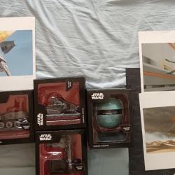 Collection Stars Wars   V&eacute;hicules et engins (ann&eacute;e 2022)  collection Edition Disney