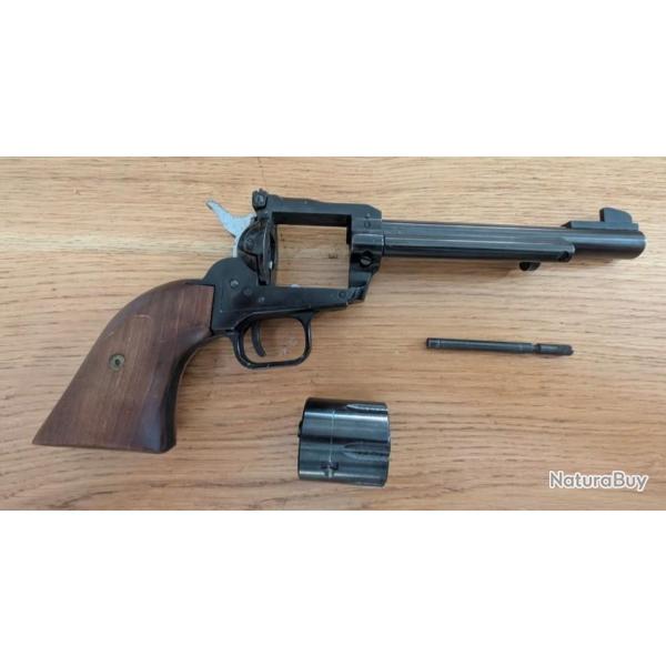 REVOLVER 22 LR SCHMIDT OSTHEIM RHOEN MODELE 21S MONOCOUP