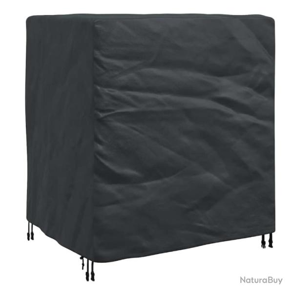 Housse mobilier ext�rieur noir 116x100x120 cm tissu 420D imperm�able protection intemp�ries