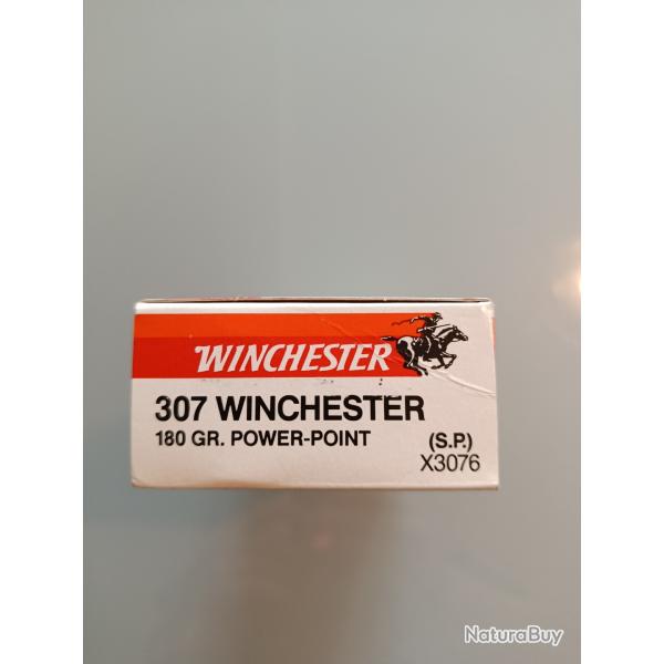 Boites de 20 Cartouches 307 Winchester super X