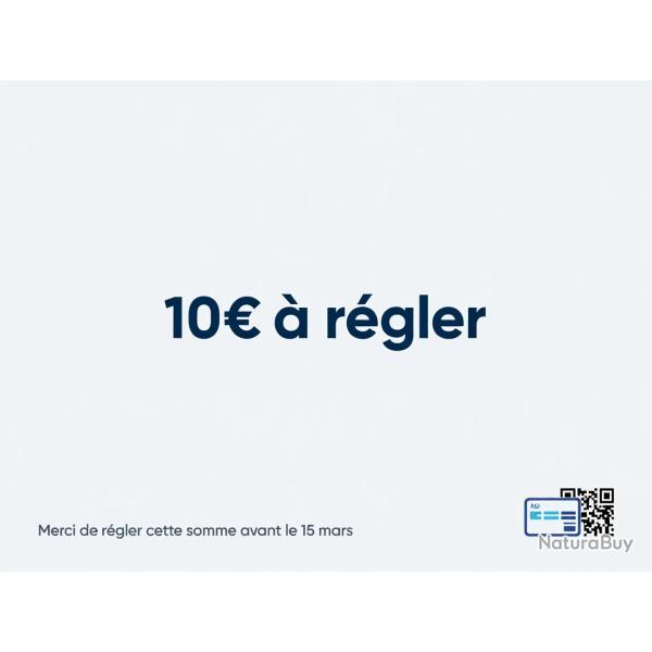 10� ceinture pour Mr RICHARD