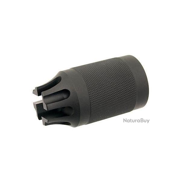 CACHE FLAMME ACIER AIRSOFT TYPE CQB 556 14MM CCW