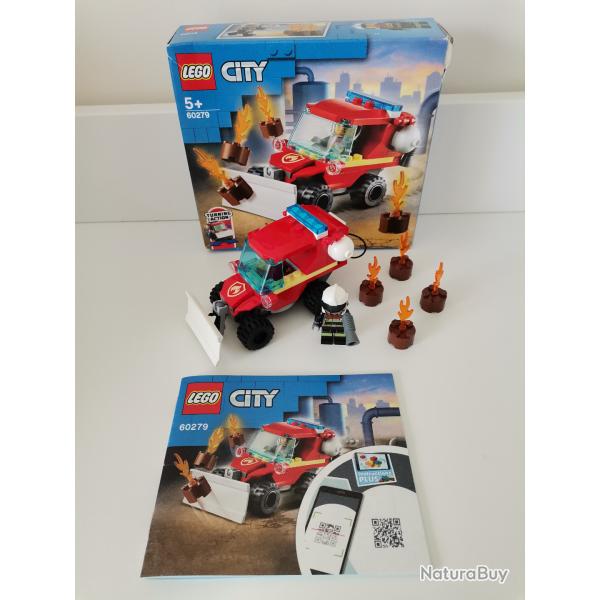 Lego City Vhicule d'extinction des pompiers rfrence no 60279