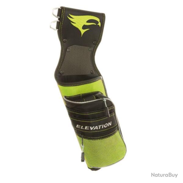 ELEVATION - Carquois de hanche NERVE Field GAUCHER (LH) BLACK-FLUOR GREEN