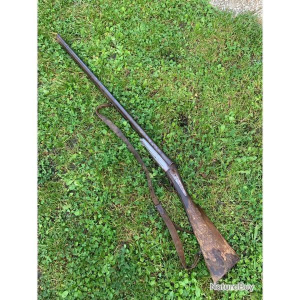 Fusil juxtapos� calibre 16 � broche