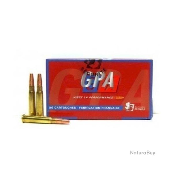Boite de munition Sologne GPA 300WSM 180GR 11.7G x20